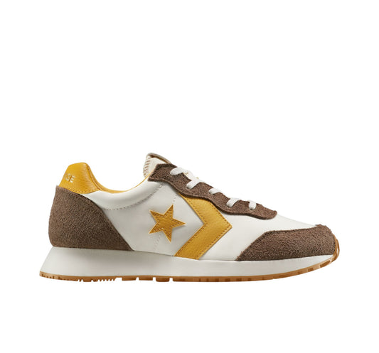 CONVERSE OMEGA TRAINER OX brown yellow - Scarpe - CONVERSE