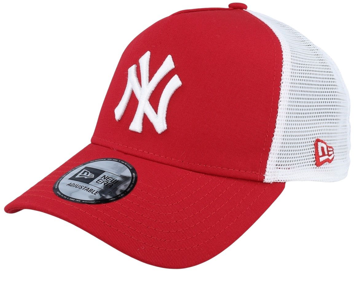 New Era cap  CLEAN TRUCKER 2 NEYYAN rosso Bianco - Cappelli - New Era