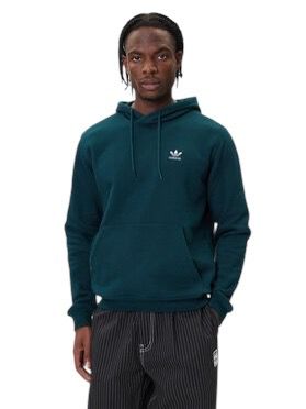 Felpa adidas Trefoil Essentials verde pino - Felpe - adidas
