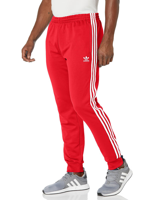 Adidas Superstar track pant Red - pantalone - adidas