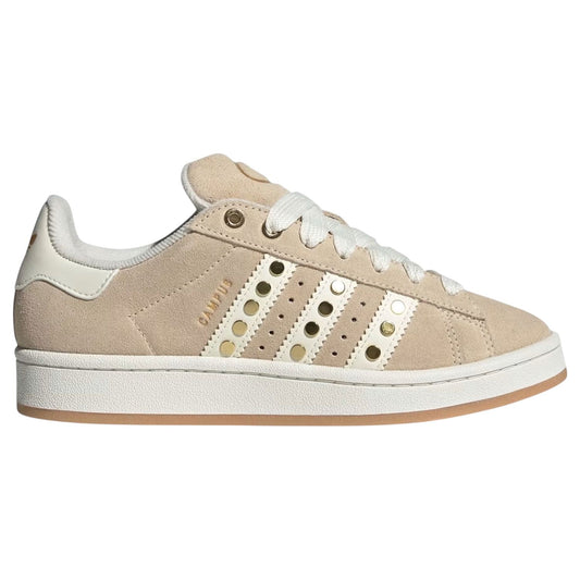 Adidas Campus beige borchie oro - Scarpe - adidas