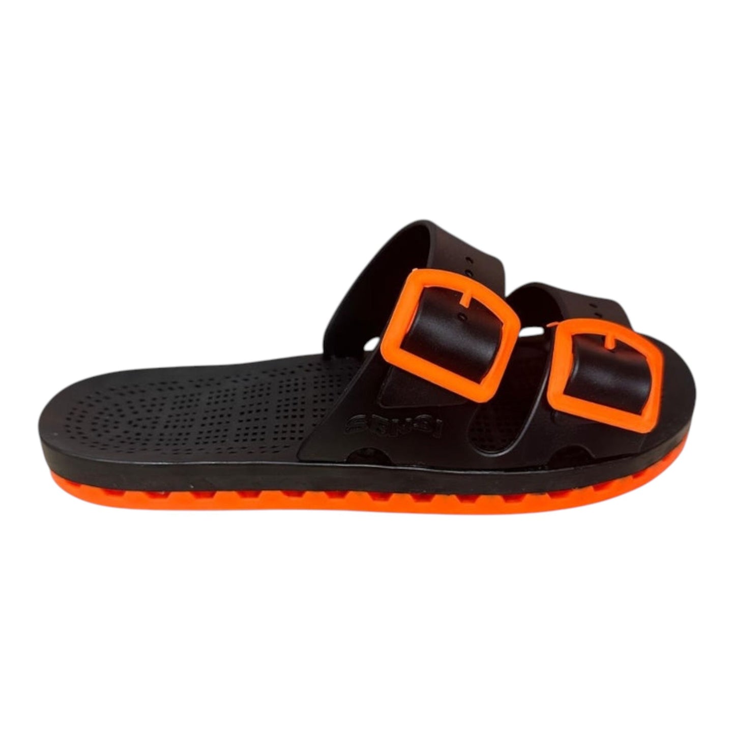 Pantofole Sensi La Jolla Black Orange - pantofole - Sensi