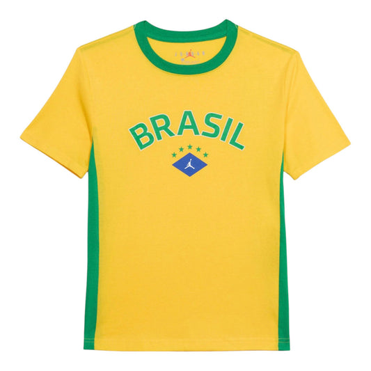 T shirt Jordan Brasil Gialla Blu - T-Shirt e Polo - Jordan