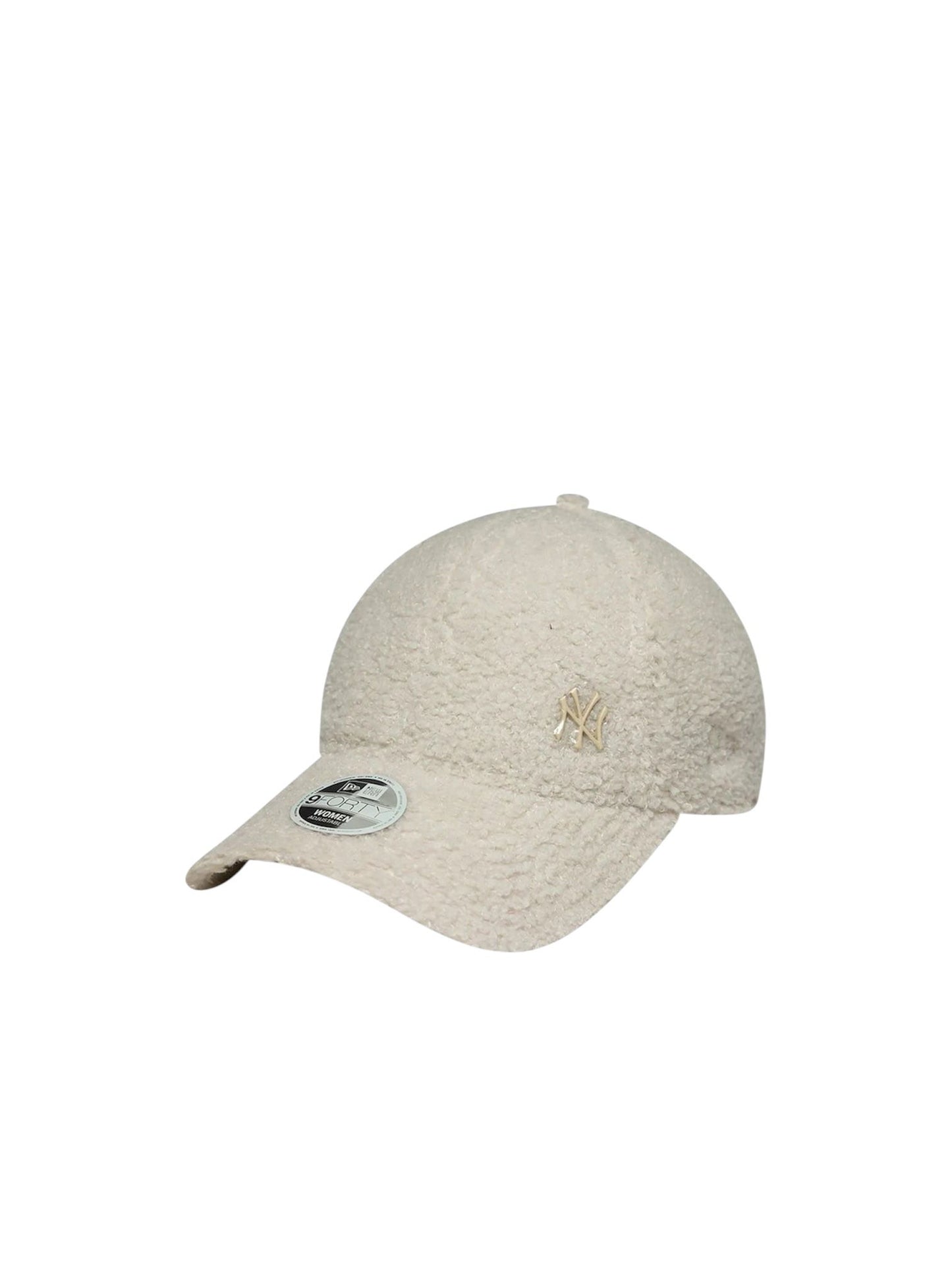 NEW ERA Cappello con Visiera 9FORTY NY Yankees MLB Borg beige da Donna - Cappelli - New Era