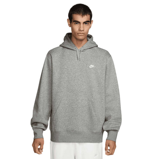 Felpa Nike CLUB BB PO HOODIE Grigia - Felpe - Nike