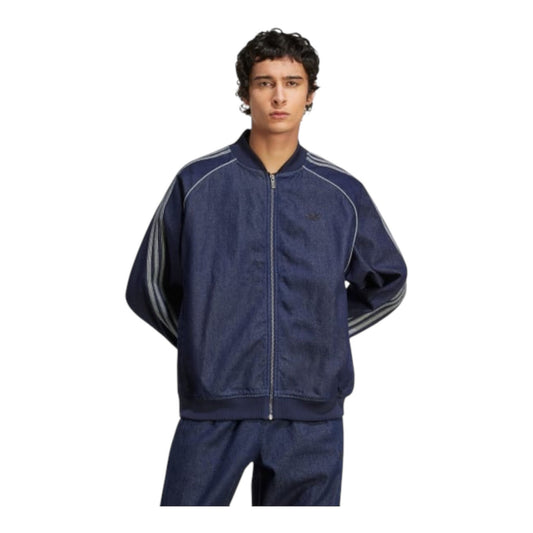 Adidas track jacket Denim JX6461 - Giubbotto - adidas