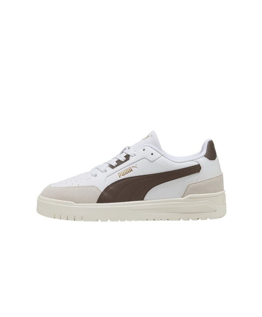 Puma Shuffle Downtown OG white brown - Scarpe - puma