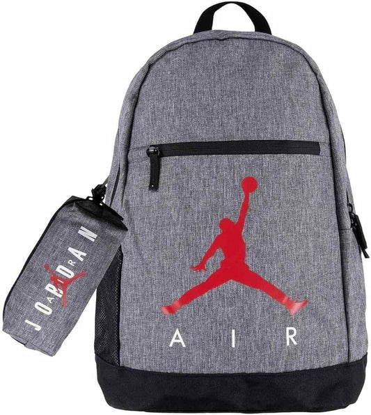 Zaino Jordan AIR SCHOOL BACKPACK Grigio con astuccio - Zaini - Jordan