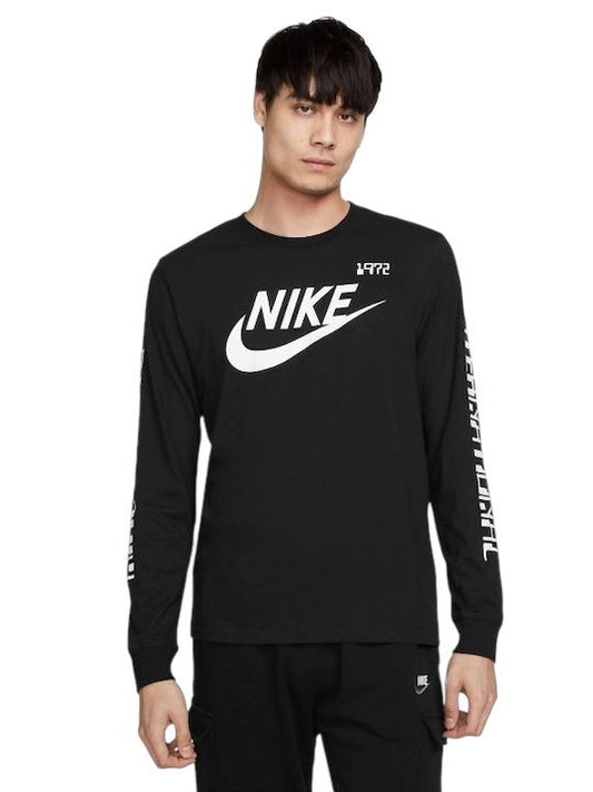 T shirt manica Lunga Black - T-Shirt e Polo - Nike