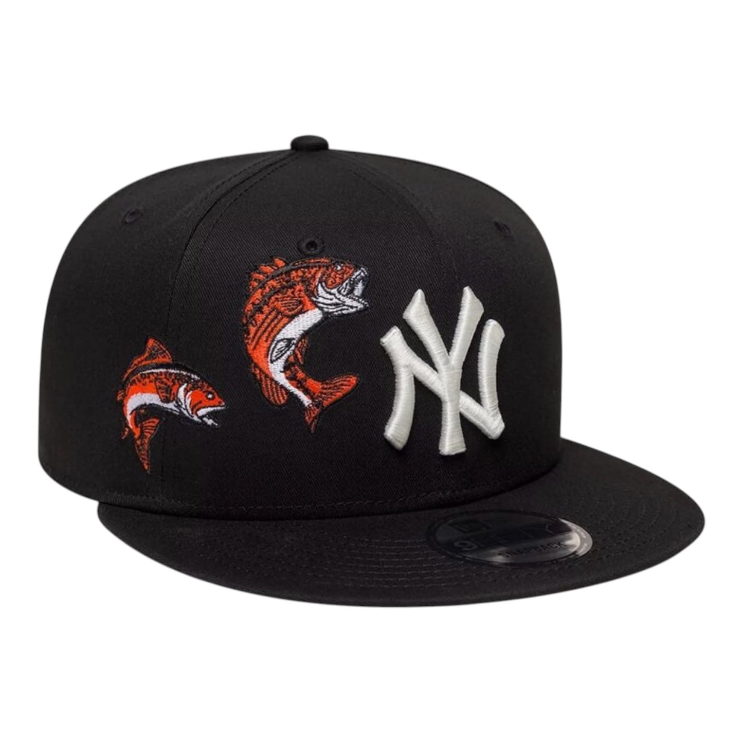 Cappello New Era cap MLB 9Fifty visiera piatta Black Carpa - Cappelli - New Era