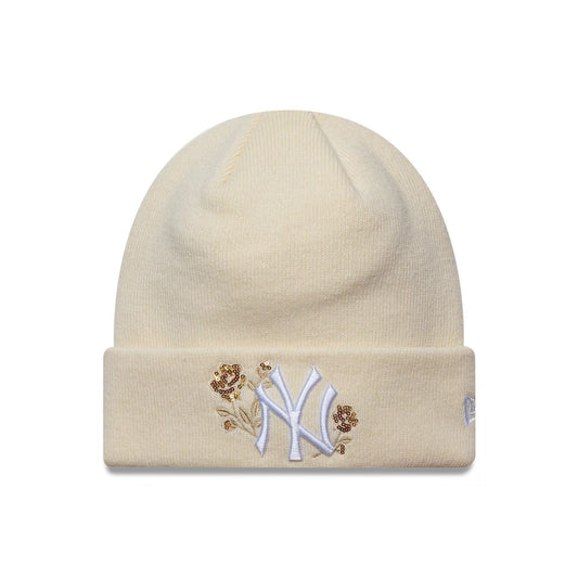 Cappello in lana New Era New York Yankees Beanie beige Rose - Cappelli - New Era
