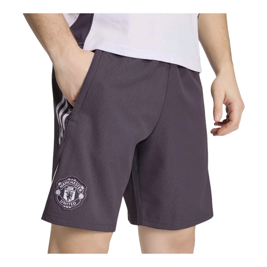 Pantaloncino Adidas Manchester United grigio - Pantaloncini - adidas