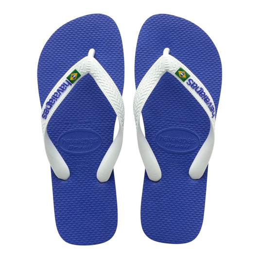 Havaianas Brasil Logo azul naval ragazzo - Infradito - Havaianas
