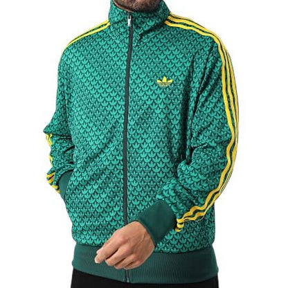 Tuta Adidas Monogram Firebird Verde Trefoil - Tute - adidas