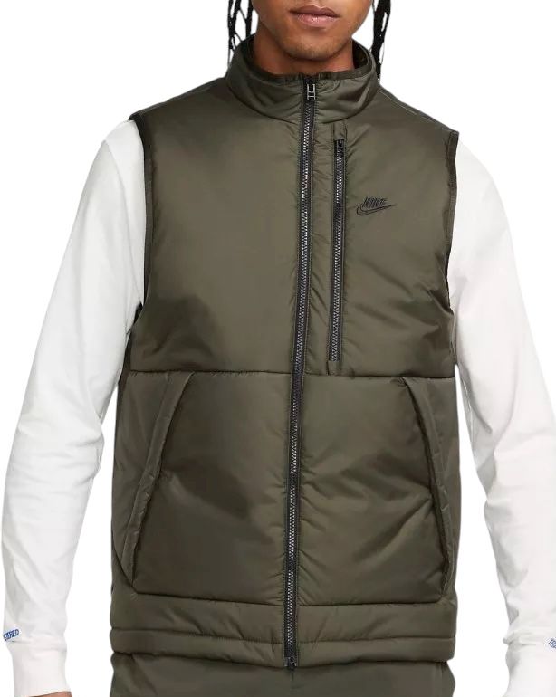 Smanicato Nike M NSW TF RPL LEGACY VEST verde militare - smanicato - Nike