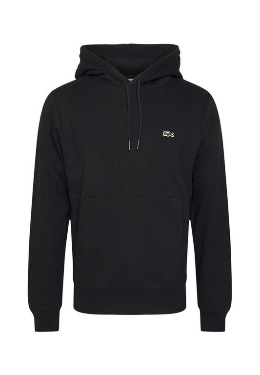 Felpa Lacoste nera con cappuccio - Felpe - Lacoste