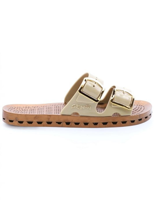 Pantofole Sensi La Jolla prestigio Beige - pantofole - Sensi