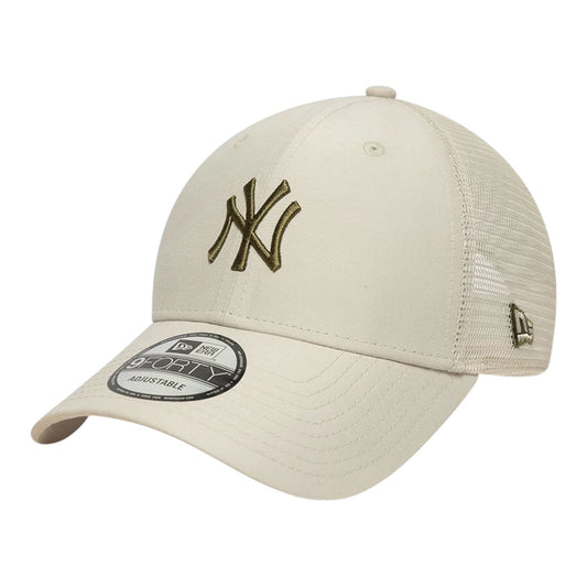 New era Cap Trucker NY Berige verde - Cappelli - New Era
