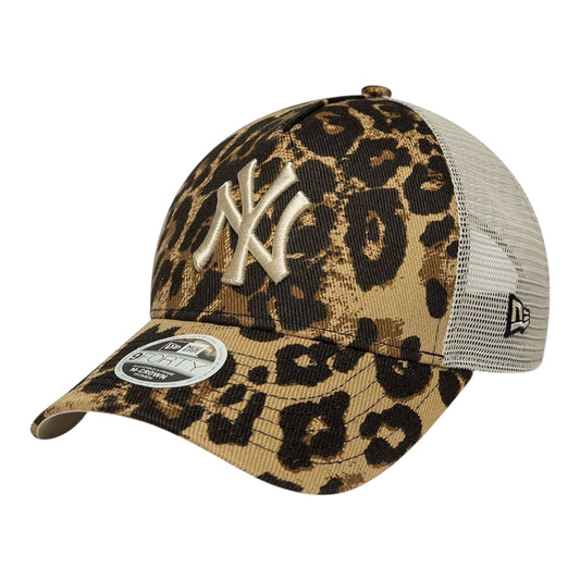 New era Cap Trucker NY Leopard - Cappelli - New Era