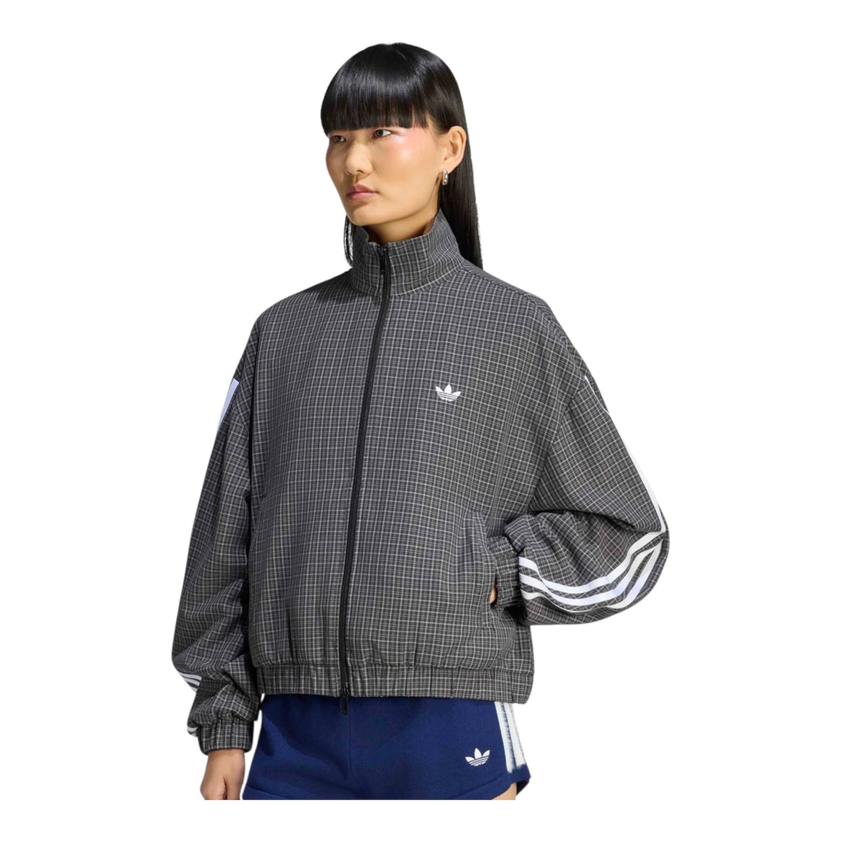 ADIDAS ORIGINALS Felpa BADIGIRL CHECKS - giacca - adidas