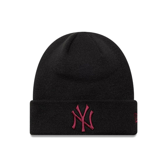 Cappello in lana New Era New York Yankees Beanie Nero bordeaux - Cappelli - New Era