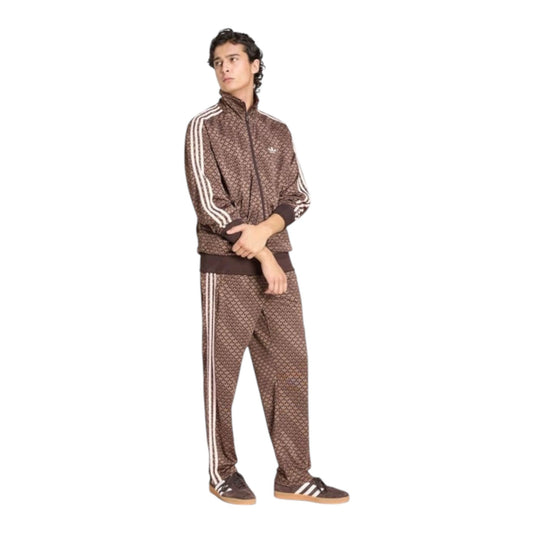 Tuta Adidas Monogram marrone rosa - Tute - adidas