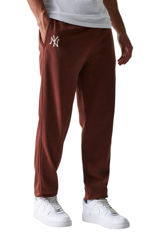 Pantalone New Era NY yankees marrone cotone garzato - Pantaloni - New Era