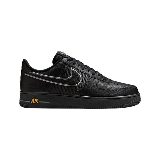Nike Air Force 1 Bassa Nero Laser Arancioni - Scarpe - Nike
