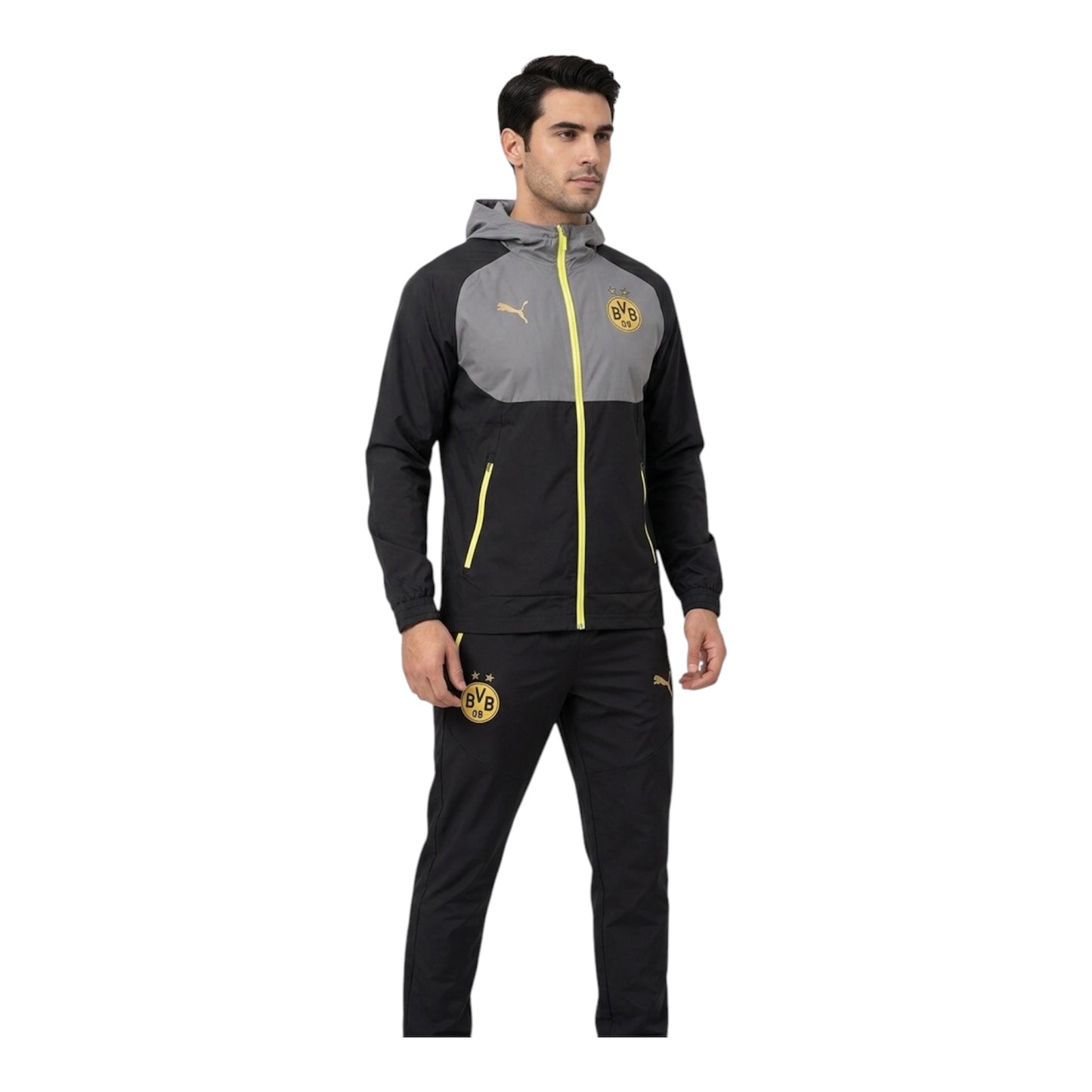 Tuta Puma Calcio Microfibra Manchester City Black Grey - Tute - puma