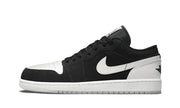 Jordan 1 low Dh6931 001 Diamond Black White