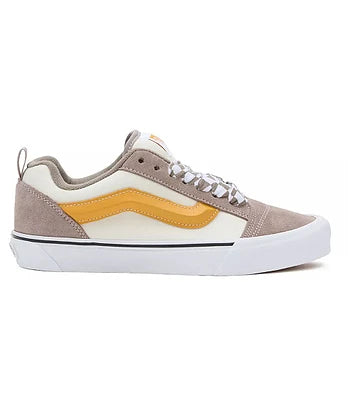 Vans Knu Skool Mega check Gray Marshmall - Scarpe - Vans