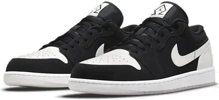 Jordan 1 low Dh6931 001 Diamond Black White